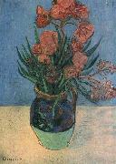 Vincent Van Gogh Vase with Oleanders Spain oil painting artist